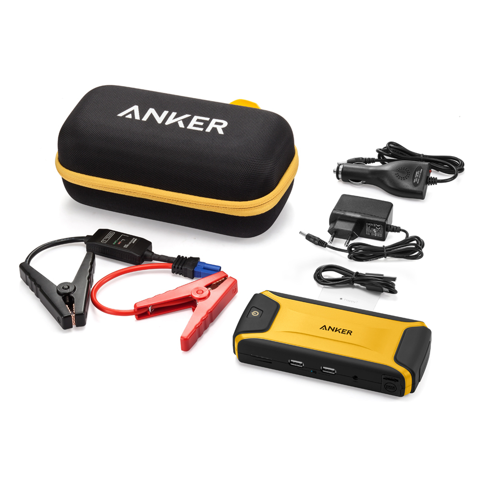 Anker Compact Car Jump Starter and Portable Charger Power Bank