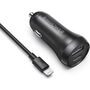 RAVPower RP-VC015 30W PD Car Charger Combo – Black