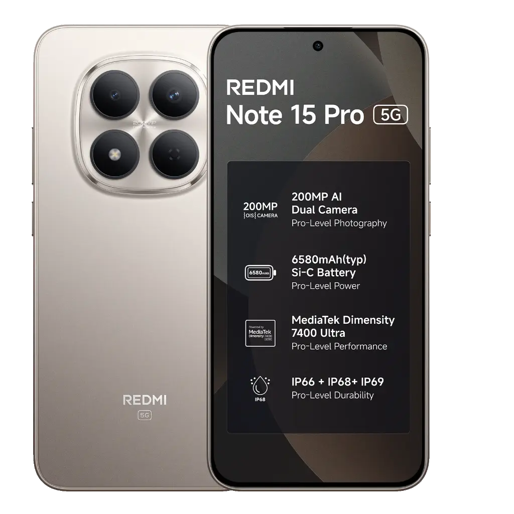 Redmi Note 15 Pro 5G 8/256GB Titanium Color