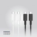 Porodo USB-C to USB-C Durable Charging Cable
