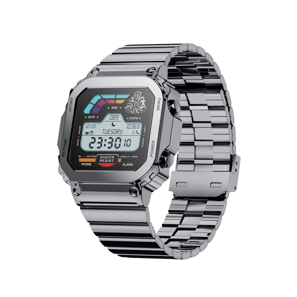 Porodo Nomad Smart Watch - Silver