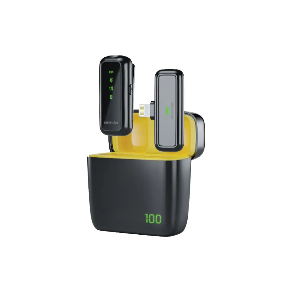 Green Lion SX5 Microphone for Lightning - Black