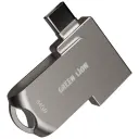 Green Lion 2 in 1 OTG USB-C 64GB Flash Drive USB 3.0 - Silver