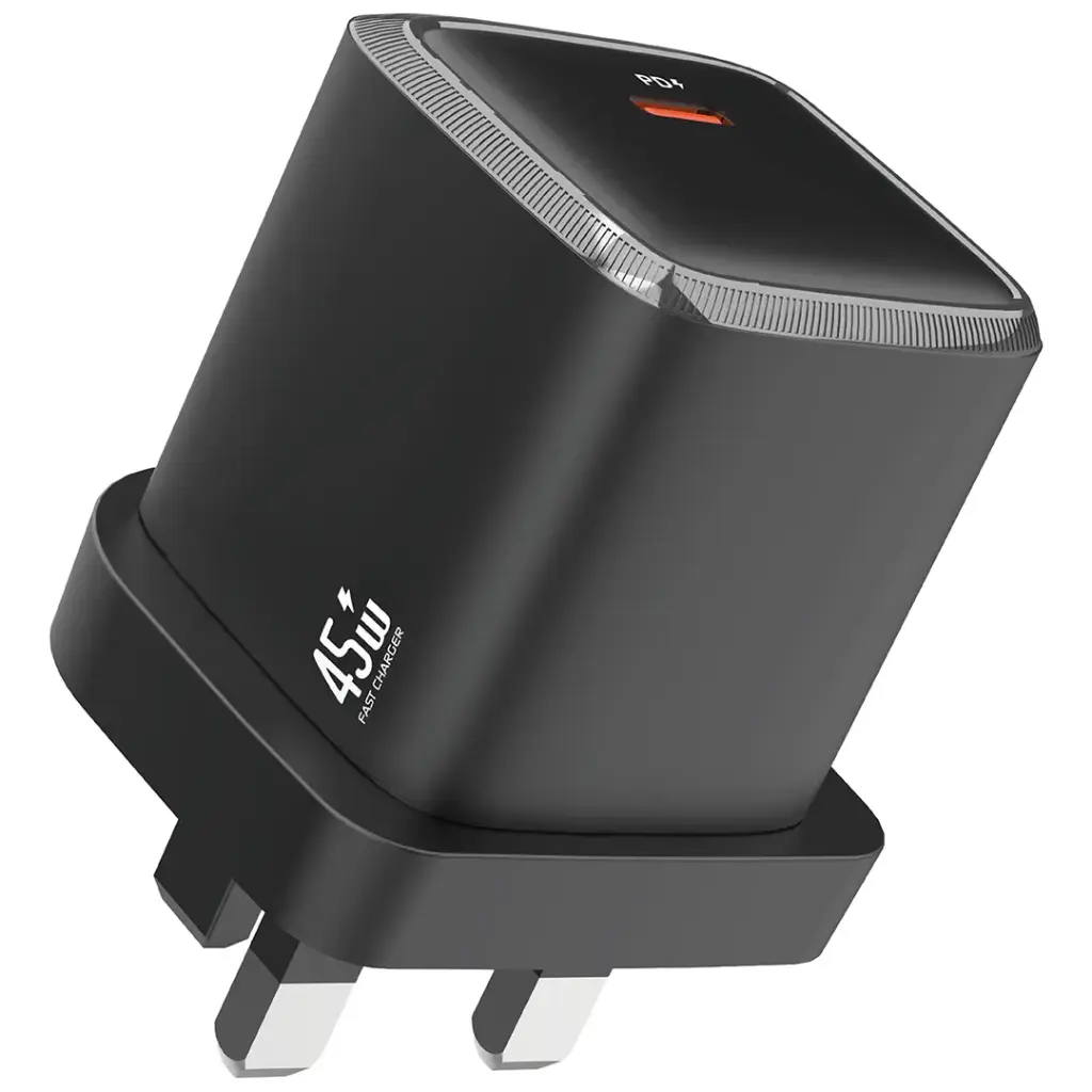 Green Lion G-Charge Series 45W PD Wall Charger - BLACK