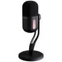 Porodo Gaming Elyx RGB Condenser Microphone with Noise Surppress Button - Black