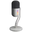 Porodo Gaming Elyx RGB Condenser Microphone with Noise Surppress Button - White