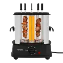 Porodo Lifestyle Grilljet Electric Rotisserie Kebab Grill with Auto-Rotating Skewers - Black