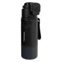 Porodo Lifestyle Powersip Sports Water Bottle with Strap Handle - Black