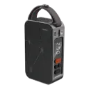 Porodo Flator 4000mAh Car Tire Inflator with Pressure Display - Black
