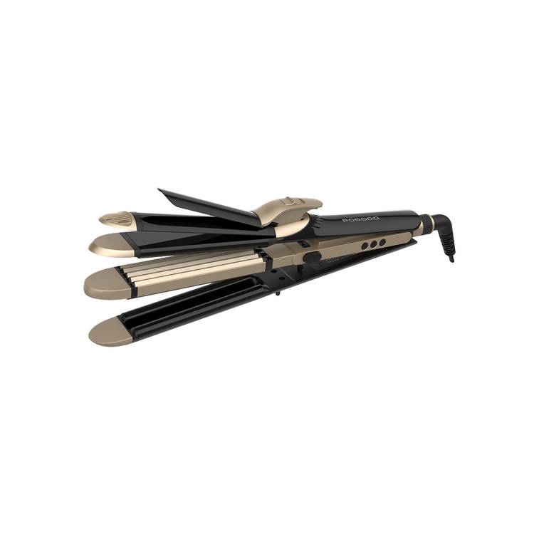 Porodo Lifestyle 4 Style Hair Iron - Black