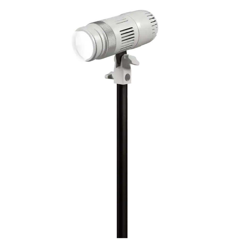 Porodo Lifestyle Cannes Vision Portable Dimmable LED Photography Spotlight - White