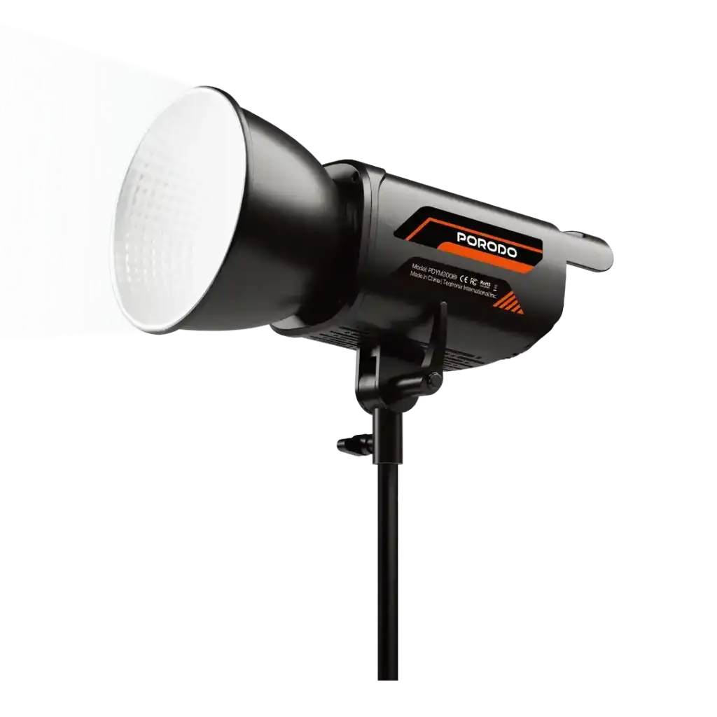 Porodo Lifestyle Cannes Studio Professional Live Photography Light - Black