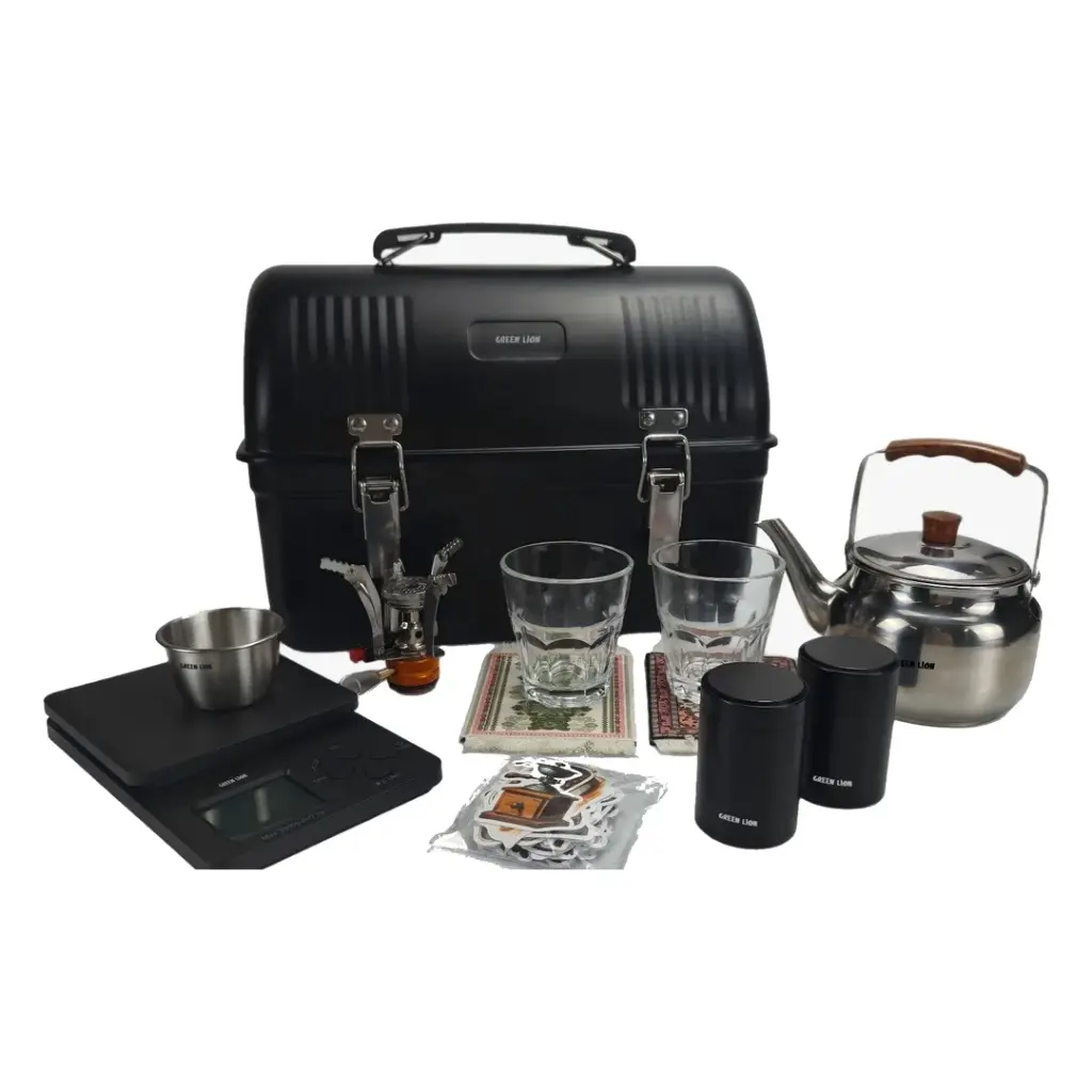 Green Lion Prestige Tea & Coffee Maker - Black