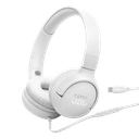 JBL Tune 520C USB-C Wired Headphones – Hi-Res Audio, JBL Pure Bass, Tangle-Free Flat Cable, Foldable Design – White