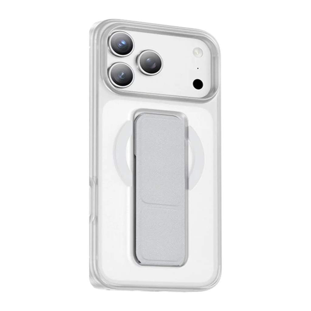 Green Lion Grip 360 MagSafe Case for iPhone 18 Pro Max and 17 Pro Max – Silver