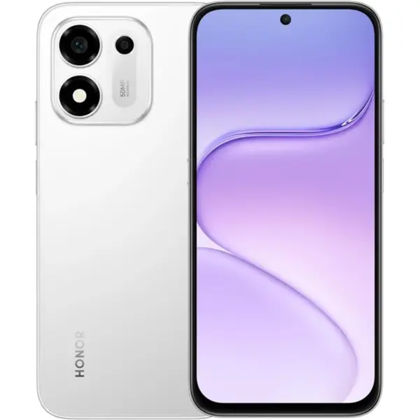 هونر X7e Plus 5G، سعة 256 جيجابايت، رام 8 جيجابايت، فضي ميتال