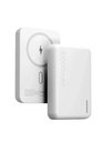 Porodo 10000mAh MagSafe Power Bank, PD 20W & Wireless 15W – White