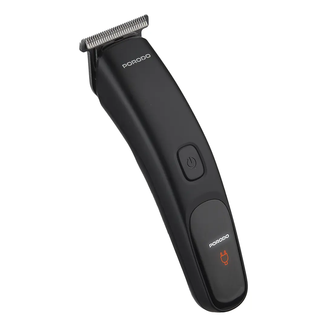 Porodo Lifestyle T-Blade Hair Trimmer 600mAh – Black