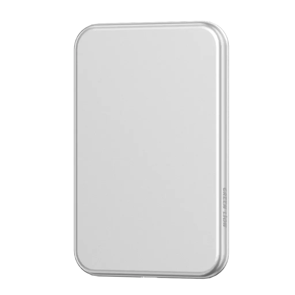 Green Lion Ultra Slim Mag 4000mAh Power Bank - Silver