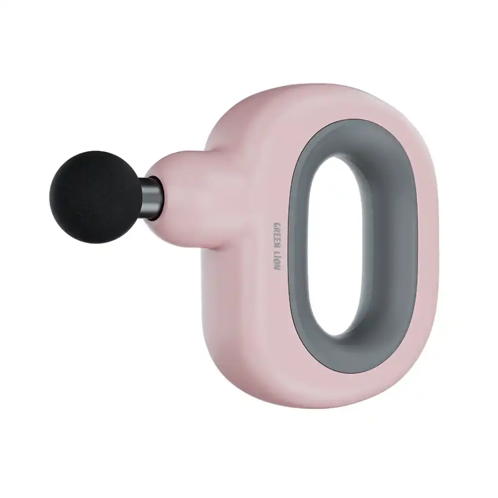Green Lion Muscle Care Massage Gun, 6 Speeds, 25W - Pink