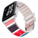 حزام جلدي فني من Viva Madrid Venturx لساعة Apple Watch مقاس 42/44/45/46/49 مم - Lineal