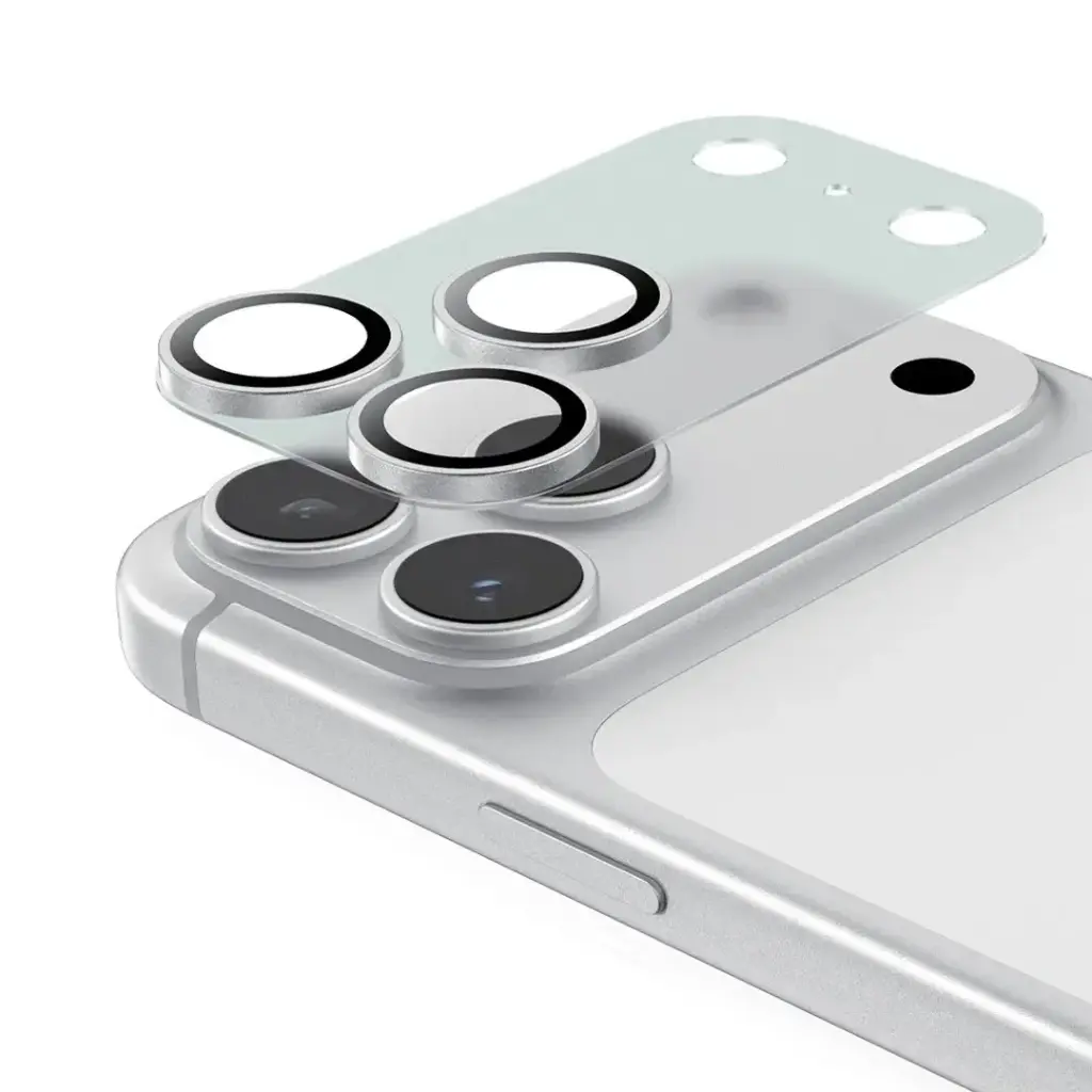 Green Lion Kanzen Camera Lens Protector for iPhone 17 Pro - Silver