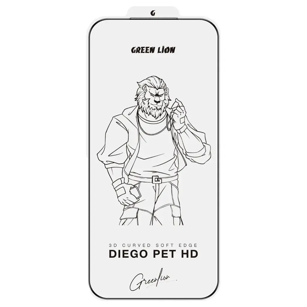 Green Lion Diego PET HD Screen Protector for iPhone 17 Pro - Clear