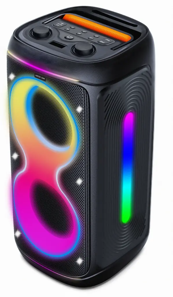 Green Lion Party Life 800 Portable Speaker, 120W - Black