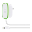 Belkin BOOST↑UP Home Charger 12W with Hardwired Lightning Cable 1.8m – White