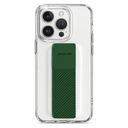 Green Lion Green London Slim Hybrid Case with Elastic Grip Band for iPhone 14 Pro