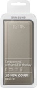 BOOK COVER S8 VIEW CASE LED