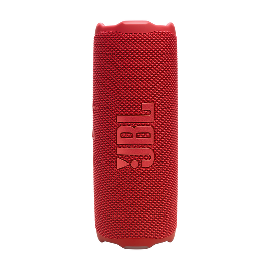 مكبر صوت JBL Flip 7 المحمول المقاوم للماء بتقنية البلوتوث - أحمر