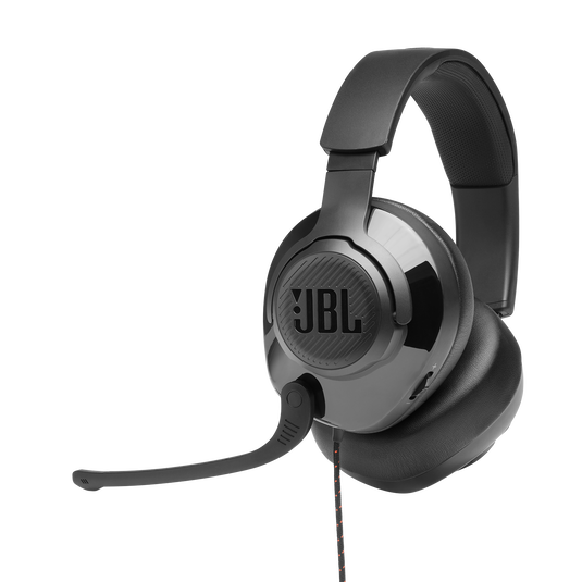JBL Quantum 200 Wired Over-Ear Gaming Headset Black