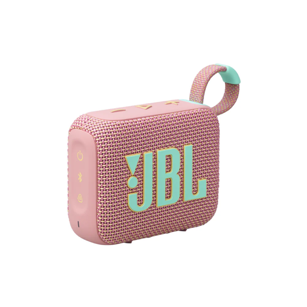 مكبر صوت محمول بتقنية البلوتوث JBL Go 4 - وردي