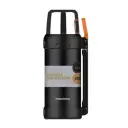 Porodo Lifestyle Outlander Insulation Flask, Keep Hot & Cold Up to 24 Hrs - Black