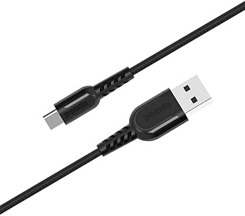 Porodo Metal Braided Lightning Cable 1.2m