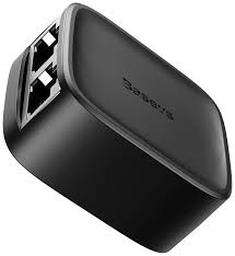 Baseus High Speed In Line Coupler Black