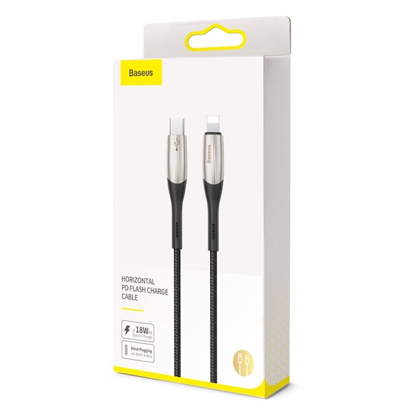Baseus nylon USB cable Type-C to Lightning 18W 1m