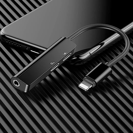 Baseus 3-in-1 IP Male to Dual IP & 3.5mm Female Adapter L52