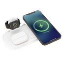 Devia Desktop Wireless Charger 3 IN 1 For Smart Phone, Apple Watch and Earphone