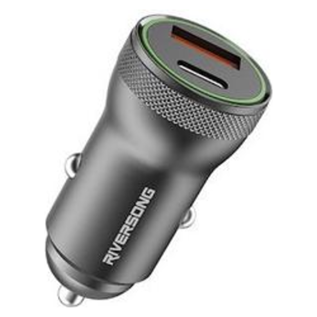 Riversong Safari S6 Car Charger – Black