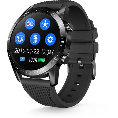 Riversong SW10 Motive 2c Smart Watch, 1.28 Inch, Waterproof, Black