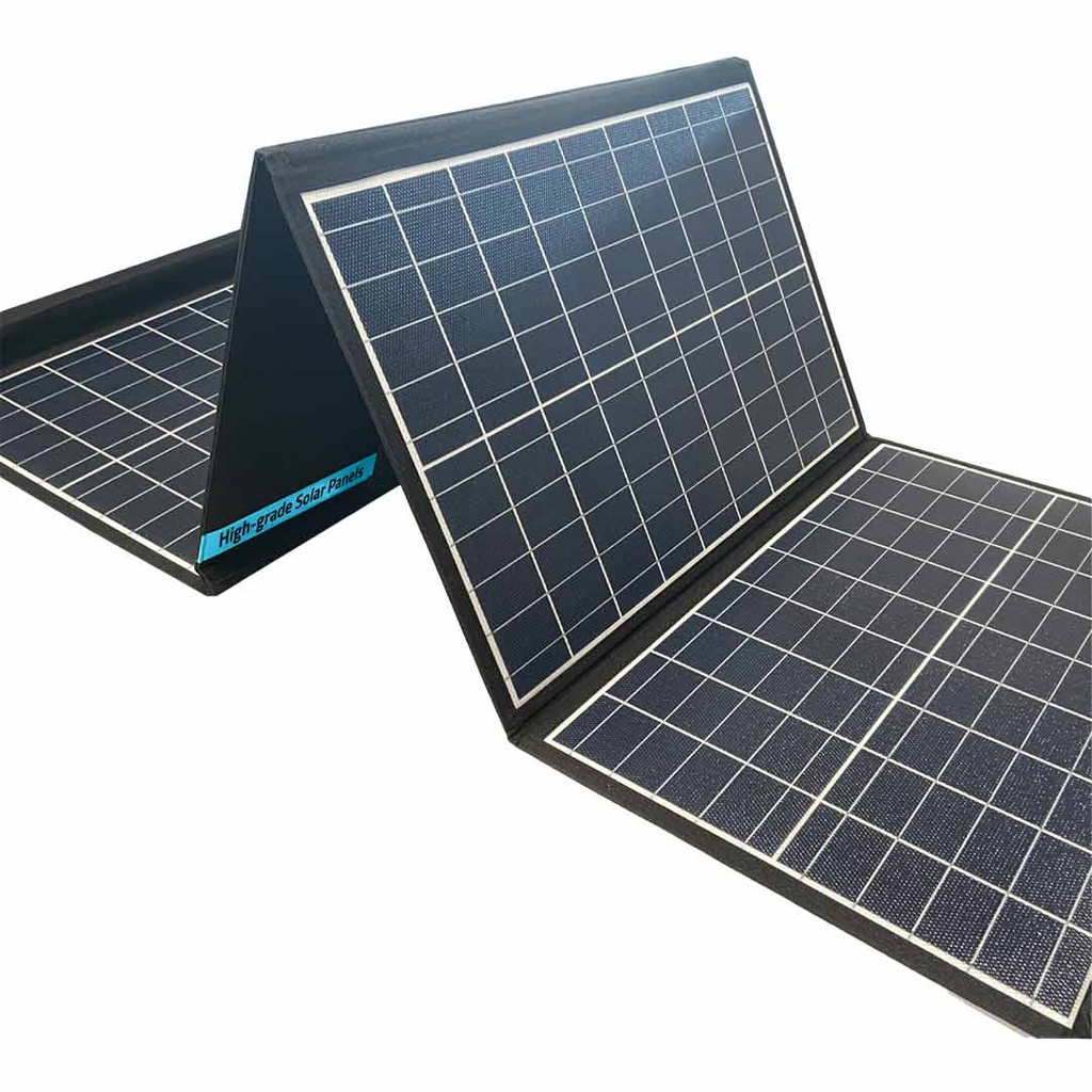 Powerology Foldable Solar Panal 120W PD 45W Black