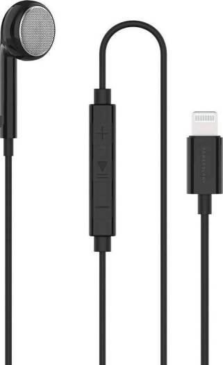 Powerology Mono Single Earphone with MFi Lightning Connector