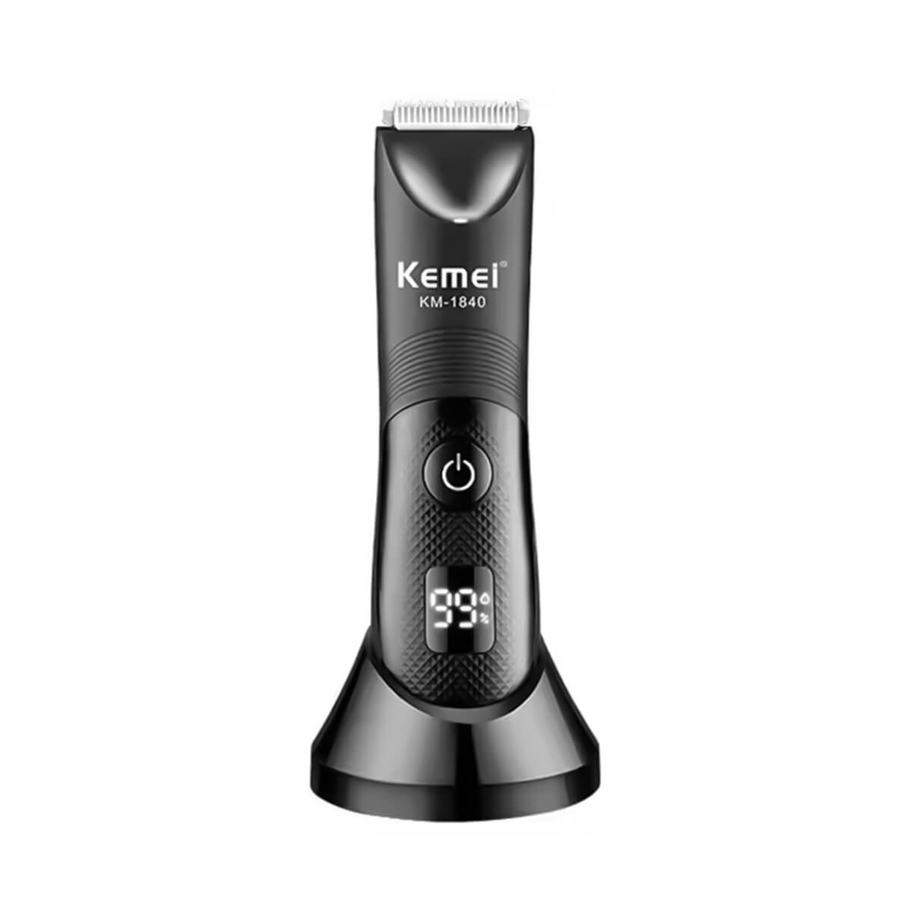 KEMEI Professional Body Hair Trimmer for Men and Women KM-1838 - Black