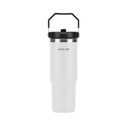 Green Lion Vacuum Tumbler 900ml Bottle - White
