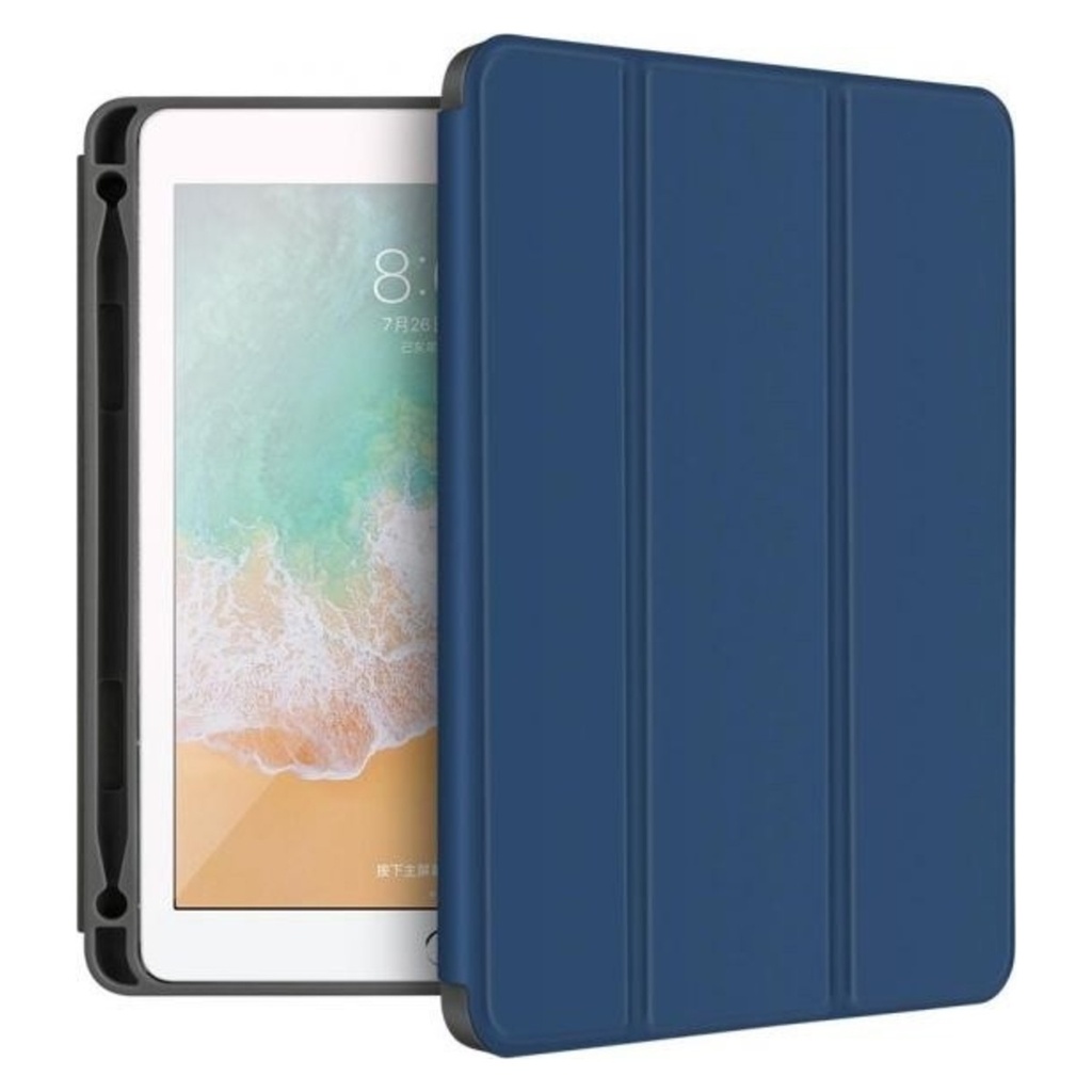 Green Lion Premium Leather Case for iPad Mini 8.3" – Blue