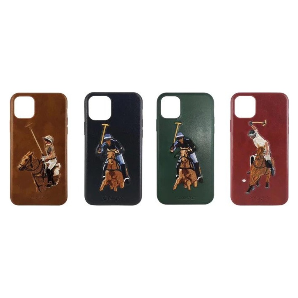 Santa Barbara Jockey Leather Case for iPhone 11 Series