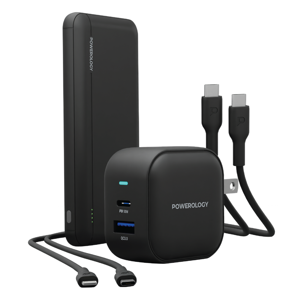 مجموعة باورولوجي 5 في 1 - أسود