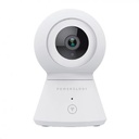 Powerology Wi-Fi Smart Home Camera 360º Horizontal and Vertical Movement - White